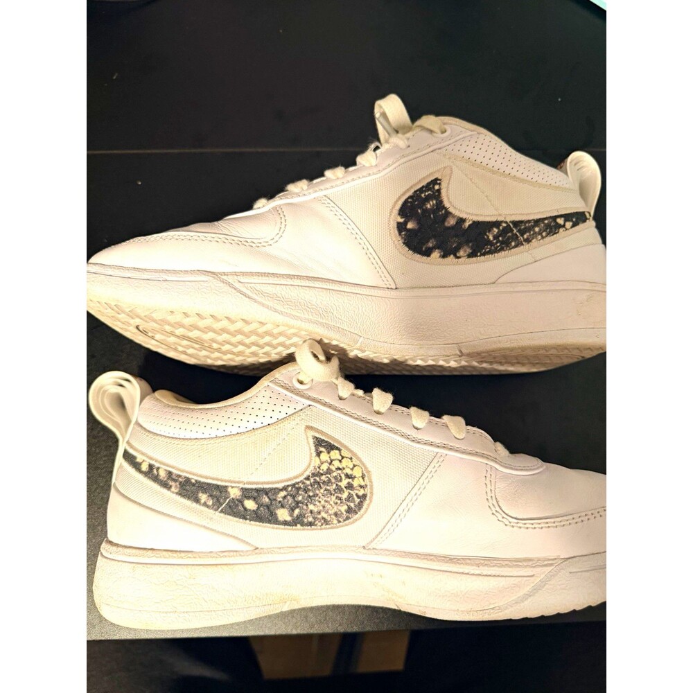 Men's Book 1 rattlesnake White/Black Low Top Lace-Up Sneaker